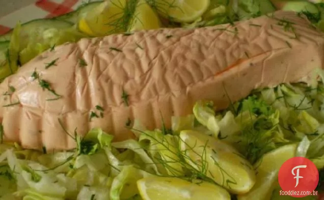 Mousse De Salmão Defumado Duplo