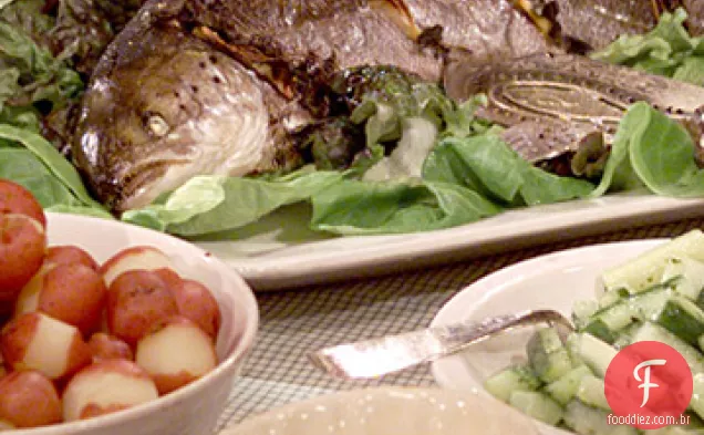 Salmão Assado