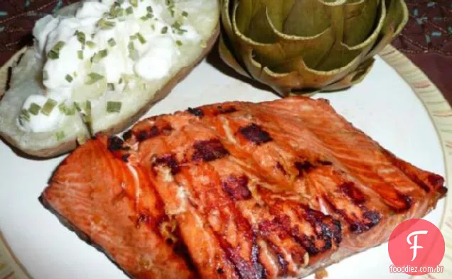 Salmão Com Gengibre