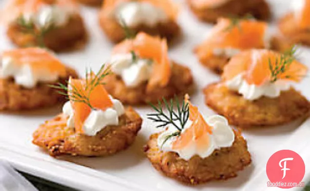 Latkes Salmão