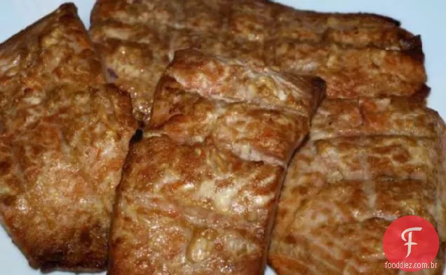 Salmão Teriyaki