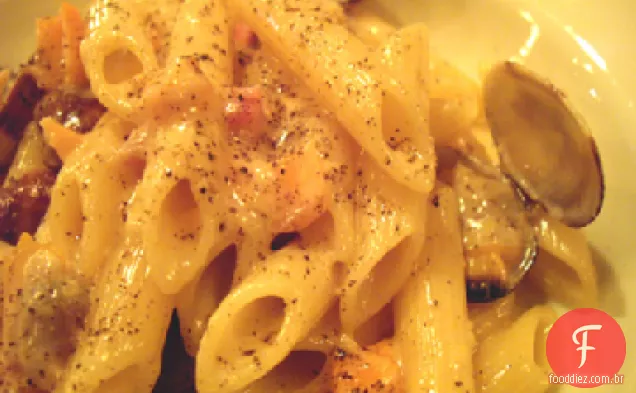 Salmão Fumado Penne