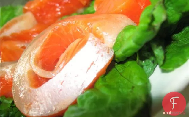 Sopa De Salmão Saudável