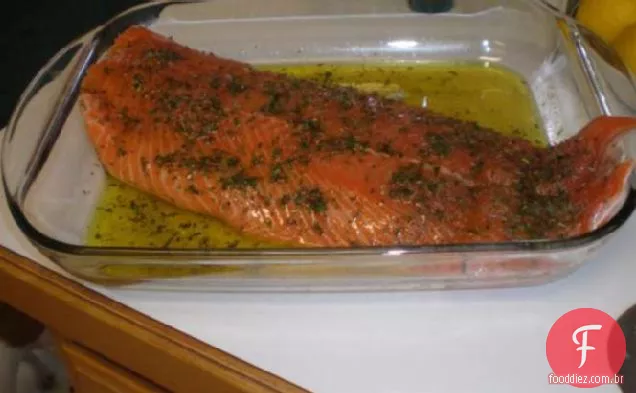 Salmão Assado No Forno