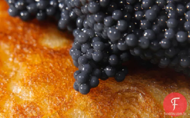 Panquecas De Batata Com Caviar