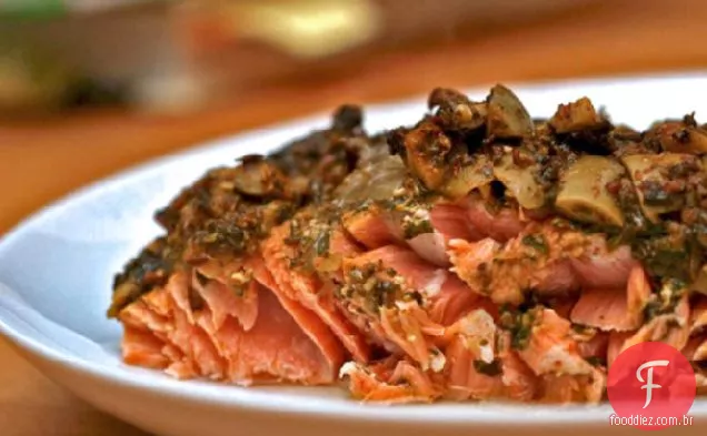 Jantar Esta Noite: Salmon Charmoula