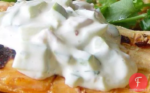 Filetes de salmão grelhados com molho picante