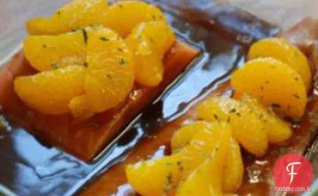 Salmão Com Esmalte Mandarin Hoisin