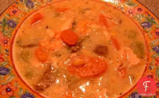 Sopa De Salmão
