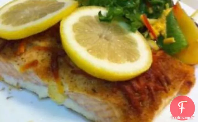 Salmão Assado