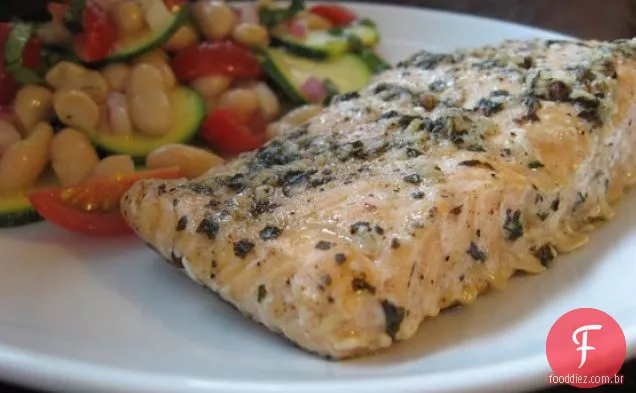 Salmão Assado