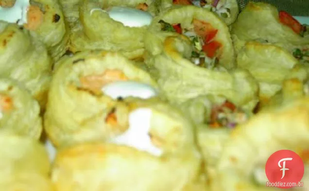 Tortinhas De Mousse De Salmão