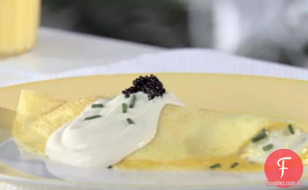 Omelete De Salmão Defumado