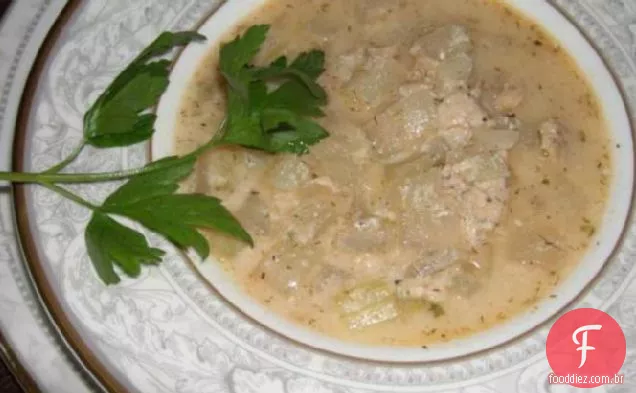 Sopa De Salmão Leitelho