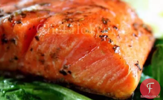 Pan Seared Herbed Salmon