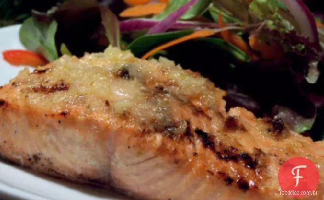 Bife De Salmão Grelhado