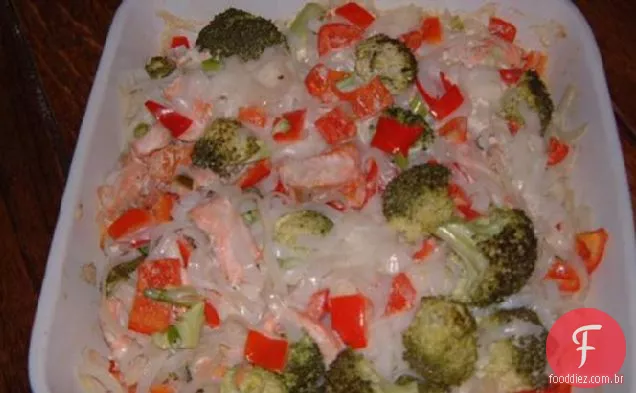 Salmon Noodle Supreme
