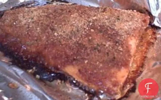 Salmão Grelhado Asiático