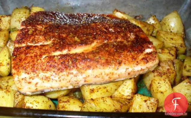 Salmão Wasabi Grelhado