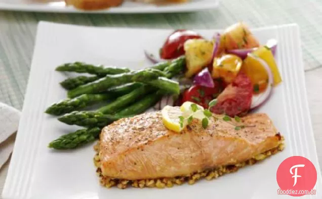 Caju Crusted Salmon