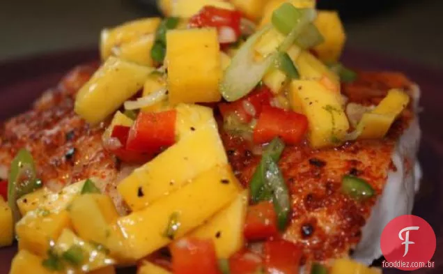 Pargo Vermelho Com Salsa De Manga
