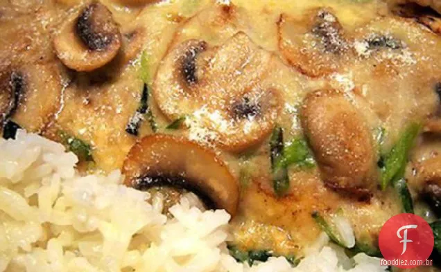 Sole Florentine Aux Champignons
