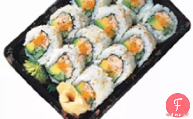 Rolos De Caranguejo Com Baixo Teor De Carboidratos
