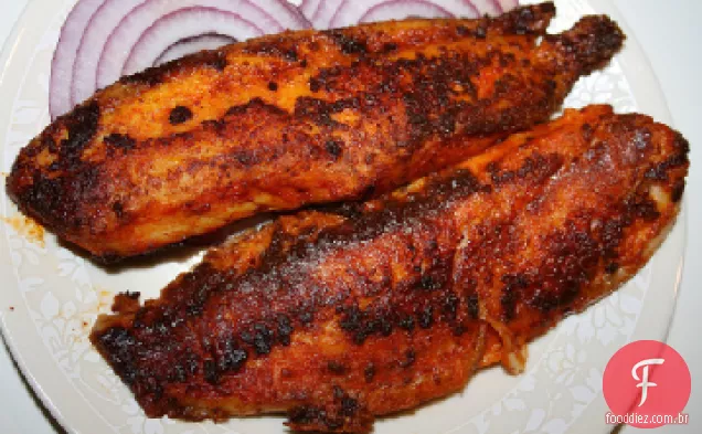 Tangy Pan Tilápia Frita