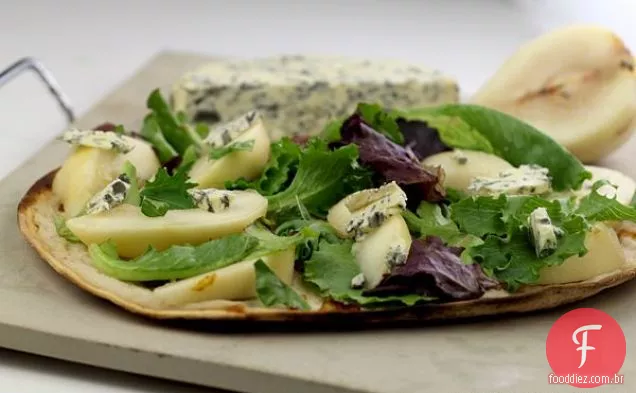 Receita De Pizza De Pêra Gorgonzola
