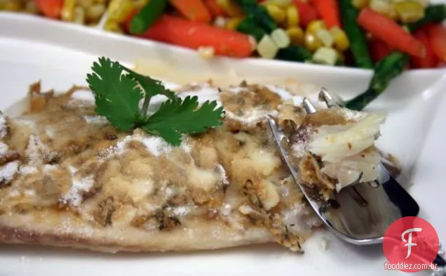 Carpaccio De Tilápia (Filé De Peixe Marinado Cru)