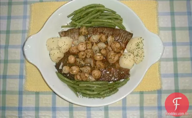 Herb Stuffed Rainbow Trout