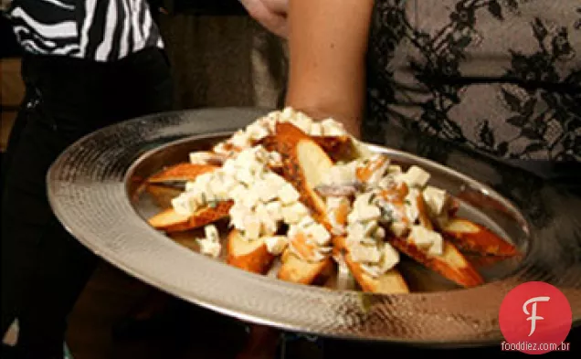 Truta Defumada Crostini