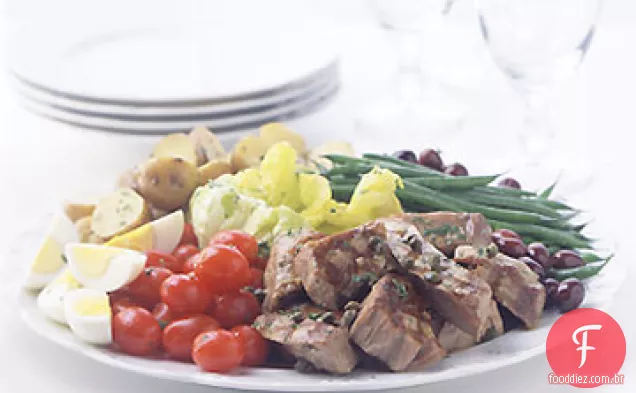 Salade Niçoise Atum Grelhado