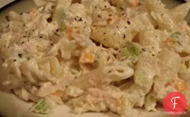 Salada De Macarrão De Atum Frio