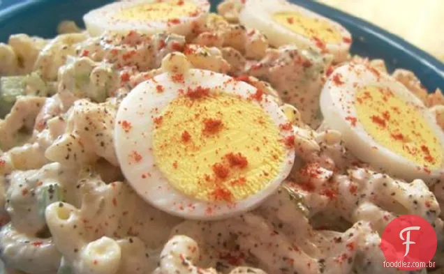 Salada De Macarrão da vovó Grace com atum