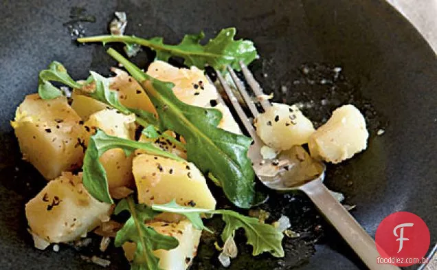 Salada De Batata Limão-Rúcula