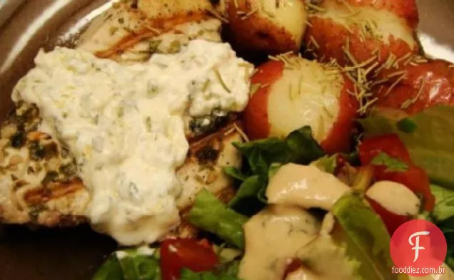 Atum Grelhado Com Aioli