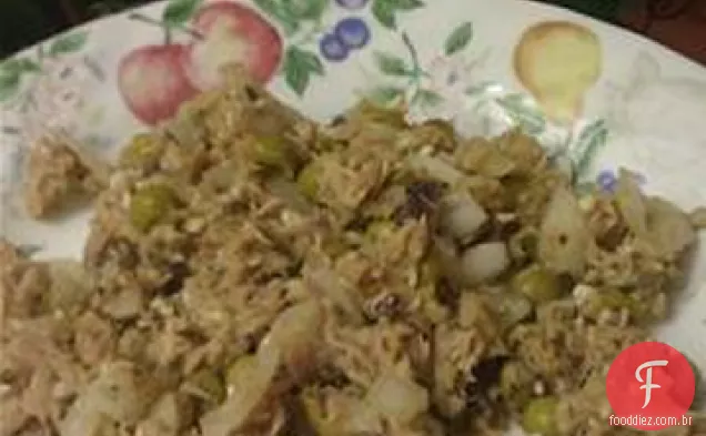 Salada de atum e Grão De Bico