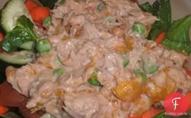 Salada De Atum De Gengibre Laranja