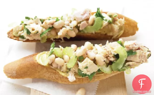 Salada De Atum Bruschetta
