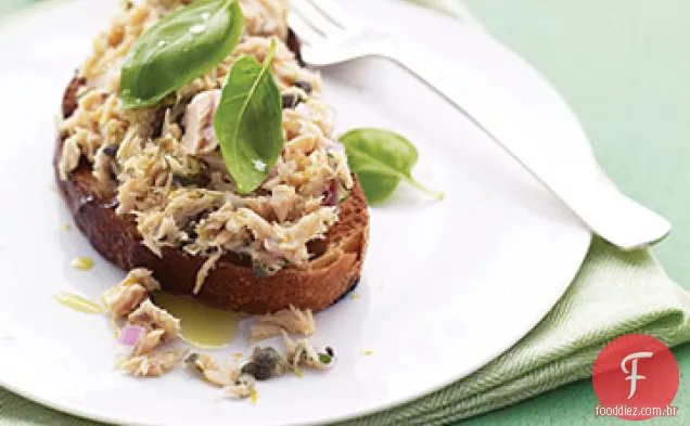 Sanduíche De Atum De Cara Aberta
