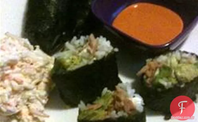 Rolo De Sushi De Atum Picante