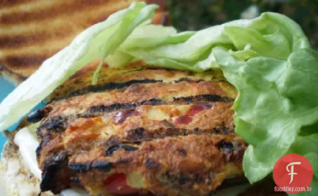 Hambúrgueres De Atum Super Saudáveis Com Maionese De Alho Limão