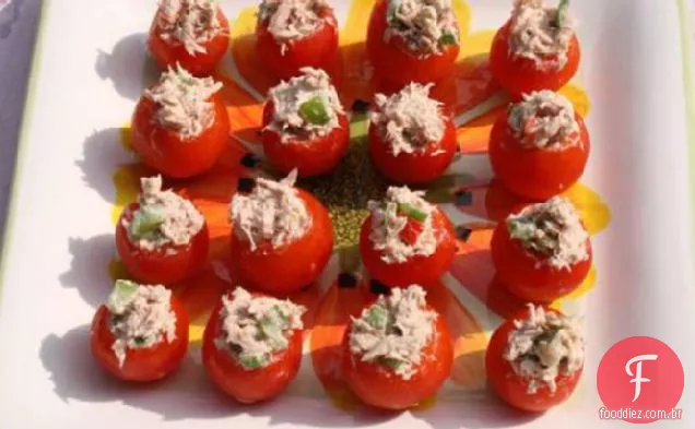 Tomates Cereja Recheados