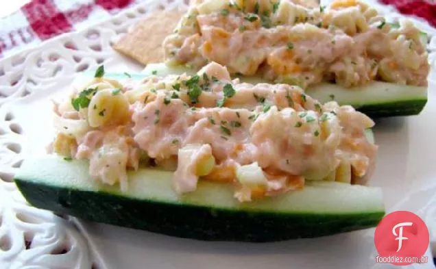 Cowcumber ou barcos de pepino