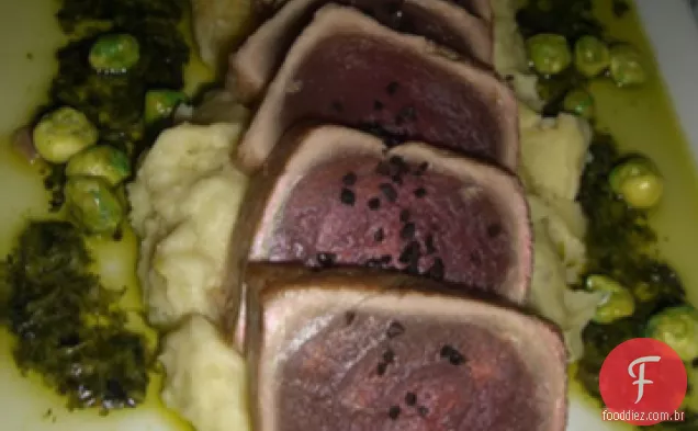 Atum com maionese de Wasabi
