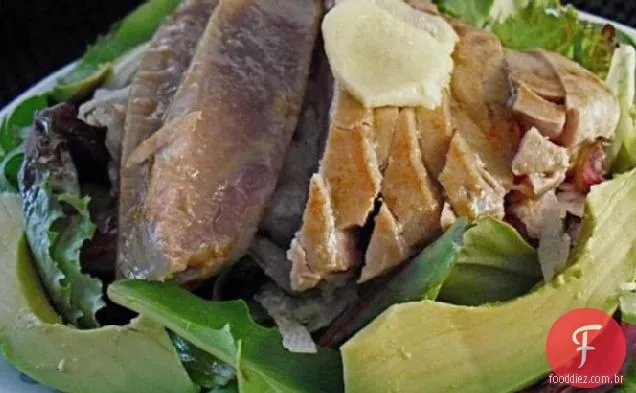 Salada De Atum Com Molho Wasabi