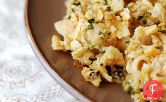 Receita De Caçarola De Macarrão De Atum