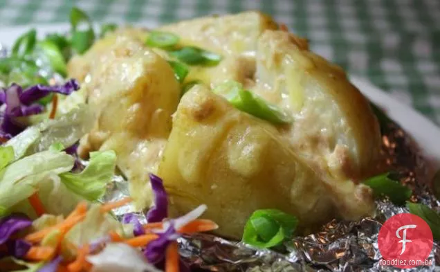 Spuds Recheados Com Atum Cremoso (Batatas)