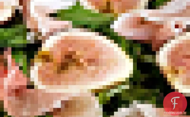 Salada De Rúcula Com Figos E Prosciutto